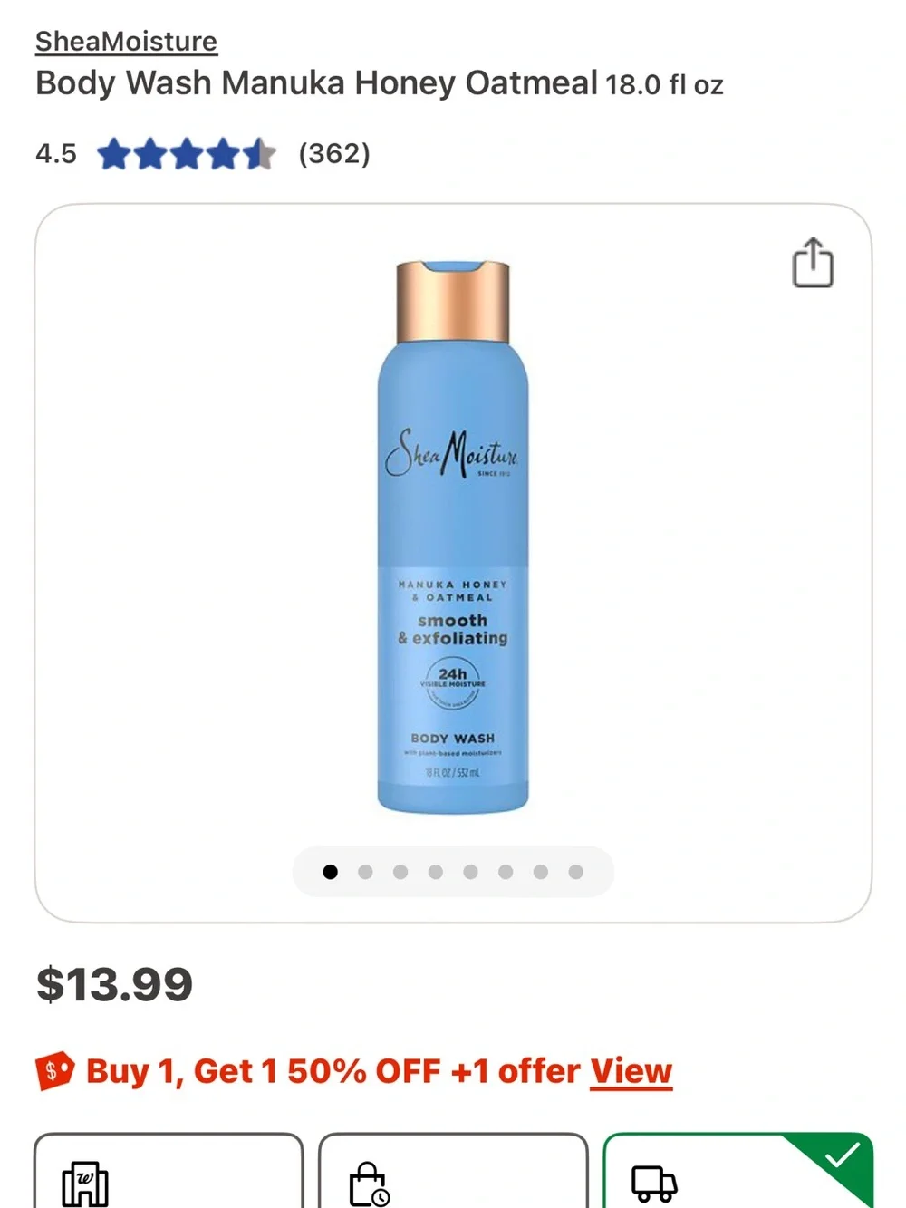 SheaMoisture Lavender & Wild Orchid Bath, Body & Massage Oil